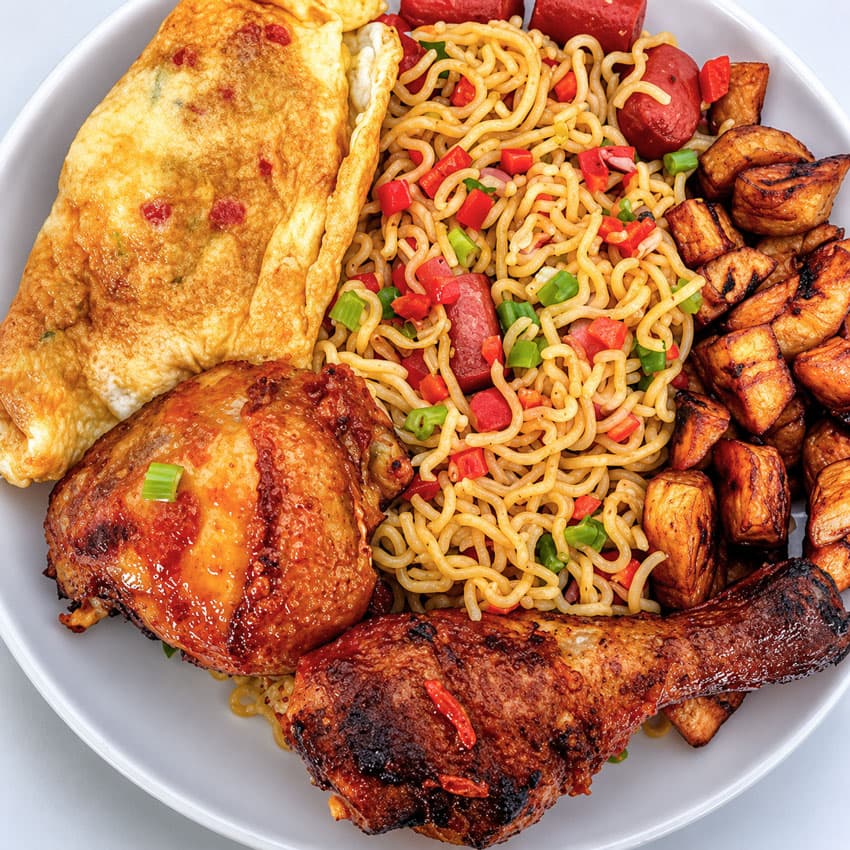 image of negro noodles