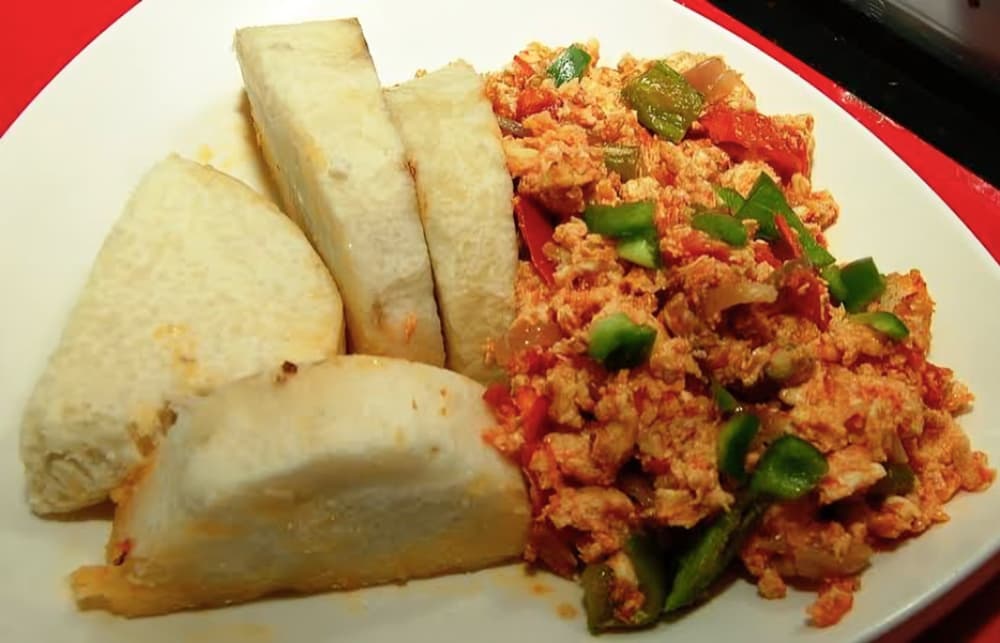 Yam and Egg